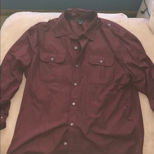 Long sleeve button down